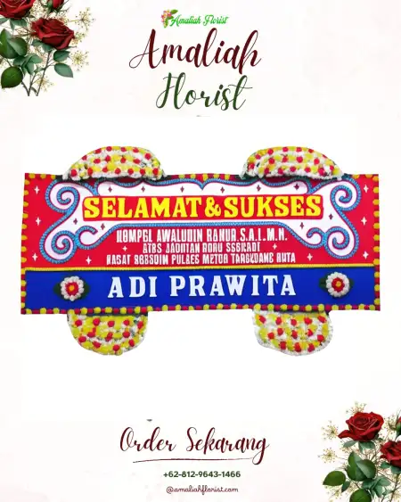 Papan Bunga Ucapan Selamat Gatot Subroto Office Area